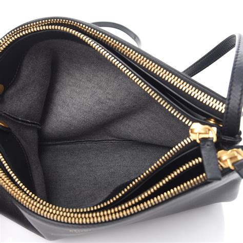 celine trio bag black buy|CELINE Lambskin Large Trio Crossbody Bag Black.